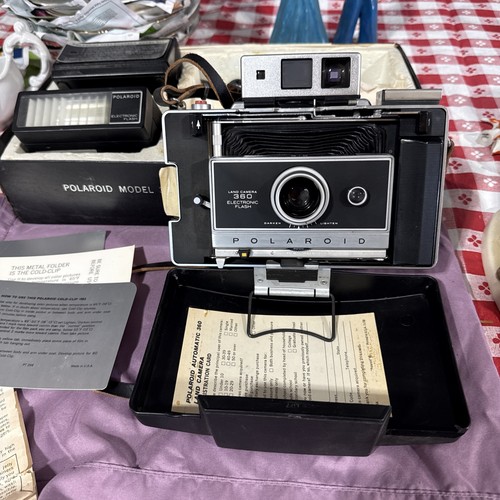 Vintage polaroid 360 land - vintage,