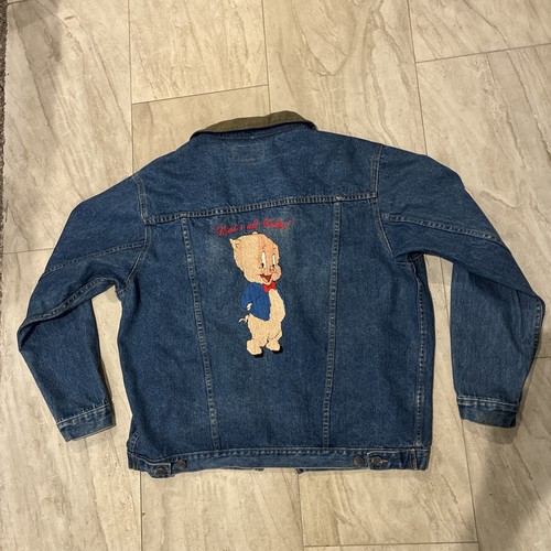 Vintage denim jacket - denim, w/