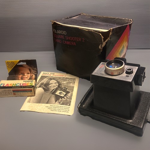 Vintage polaroid square - polaroid,