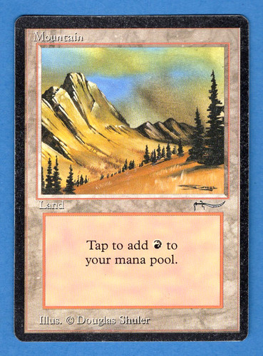 Mtg mountain arabian nights - mountain,