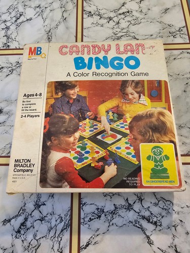 Vintage candy land bingo - candy,