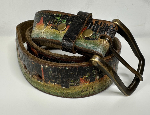 Vintage mother land - land, leather