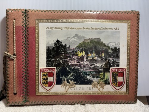 Austria vintage scrap book - austria,
