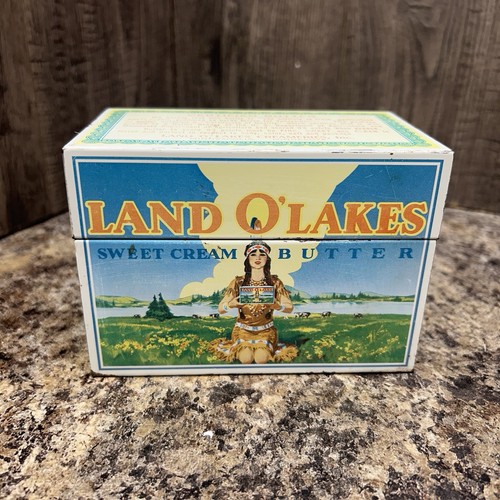 Vintage land lakes metal - vintage,