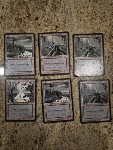 Vintage mtg ice age swamp - mtg, lot