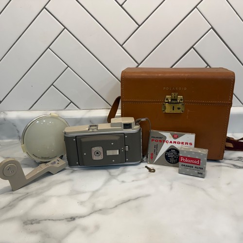 Vintage polaroid land camera - vintage,