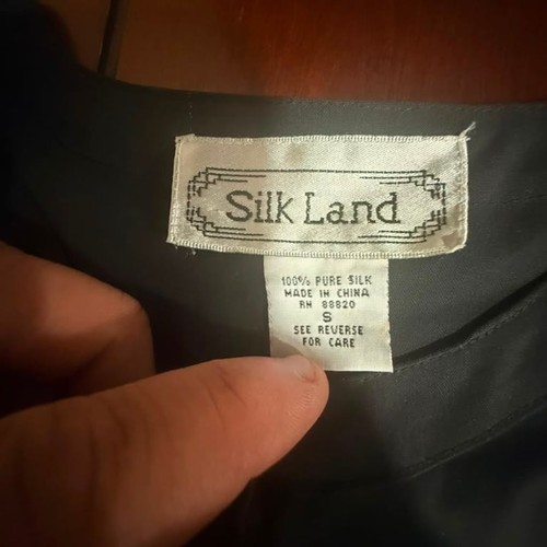 Silk land vintage 100 pure - silk,