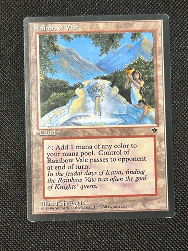 Mtg rainbow vale fallen - rainbow,