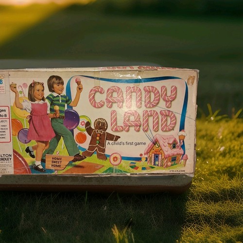 Vintage 1978 candy - candy, board