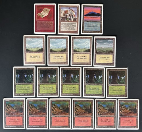 Mtg unlimited cards lot - mtg,