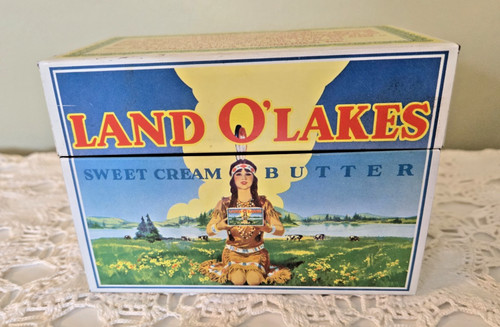 Vintage land lakes - vintage, butter