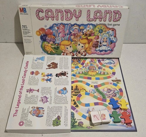 Vintage 1984 candy - land, board