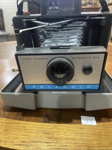 Vintage polaroid land camera - polaroid,