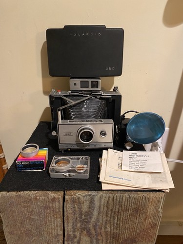 Vintage polaroid auto - vintage,