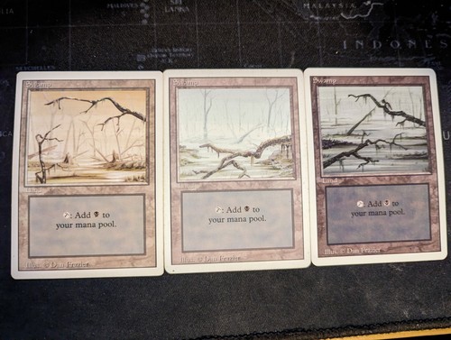 Mtg swamp revised vintage - mtg,