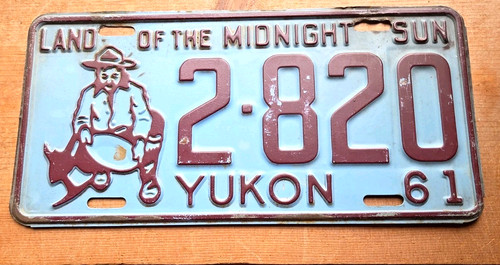 Vintage yukon canada 1961 - vintage, land