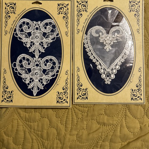 Vintage land lace heart - land,