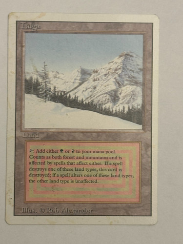 Taiga magic the - gathering, dual