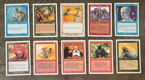 Card lot vintage - card, magic
