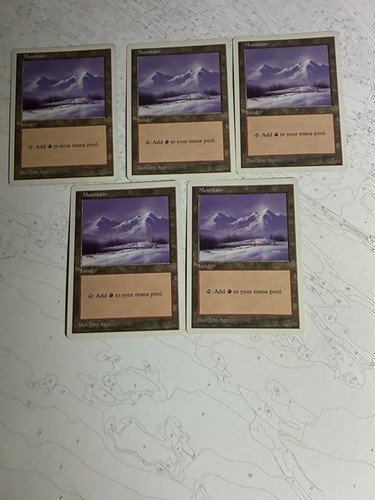 Mtg card vintage 1997 5th - 5,