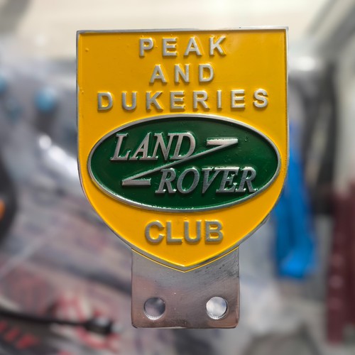 Vintage land rover badge - land,