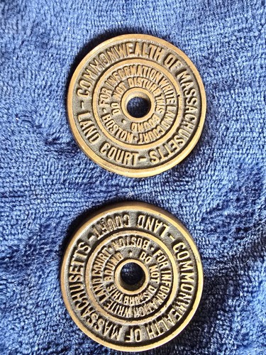 Pair vintage massachusetts - pair,