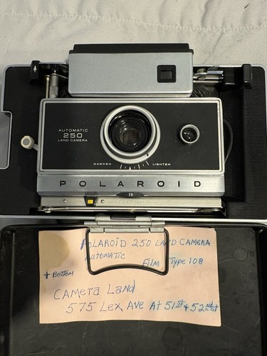 Vintage polaroid automatic 250 - polaroid,