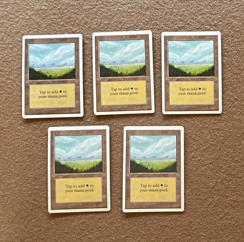 Mtg unlimited basic - unlimited, plains