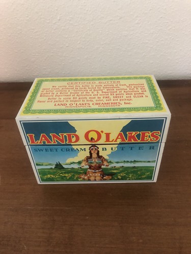Vintage land lakes metal - o’,