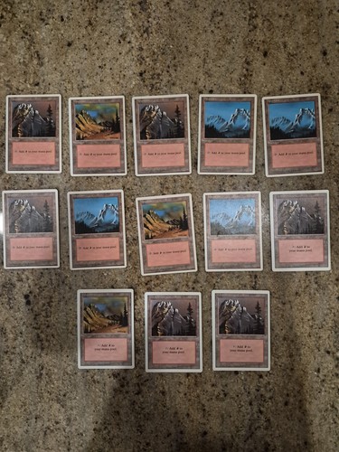 Mtg vintage mountain basic - mtg,